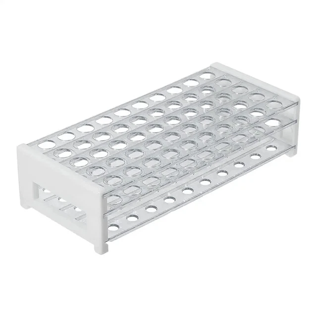 Karter Scientific 208U2 Plastic Test Tube Rack for 15/18 Mm Tubes, Holds 50, Det
