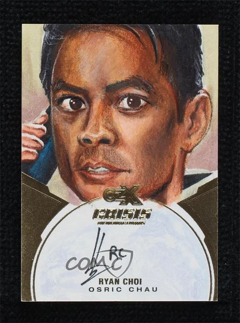 2022 czX Crisis on Infinite Earths 1/1 Matt Glebe Osric Chau Ryan Choi Auto ob9