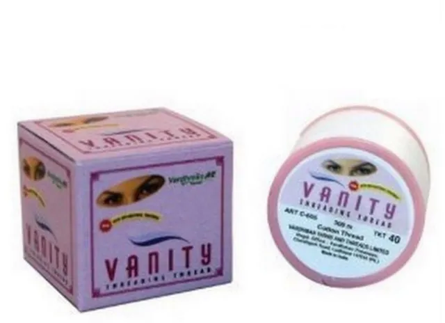 Paquete De 10 Hilo De Algodón Antibacterial Para Cejas Vanity Envío Gratis