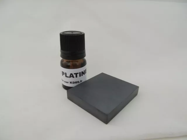 test kit promo pour tester le platine + pierre de touche