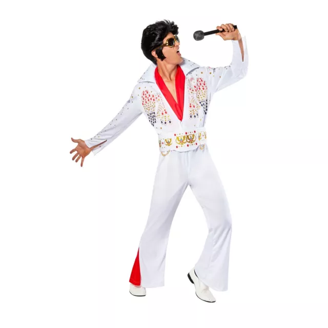 Elvis Presley Mens Deluxe Eagle Costume BN5724