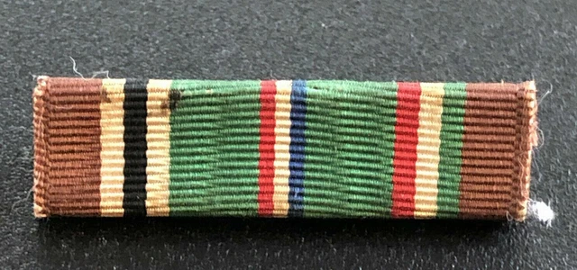 WW2 WWII EUROPEAN African Middle Eastern EAME Campaign Ribbon Bar ETO ...