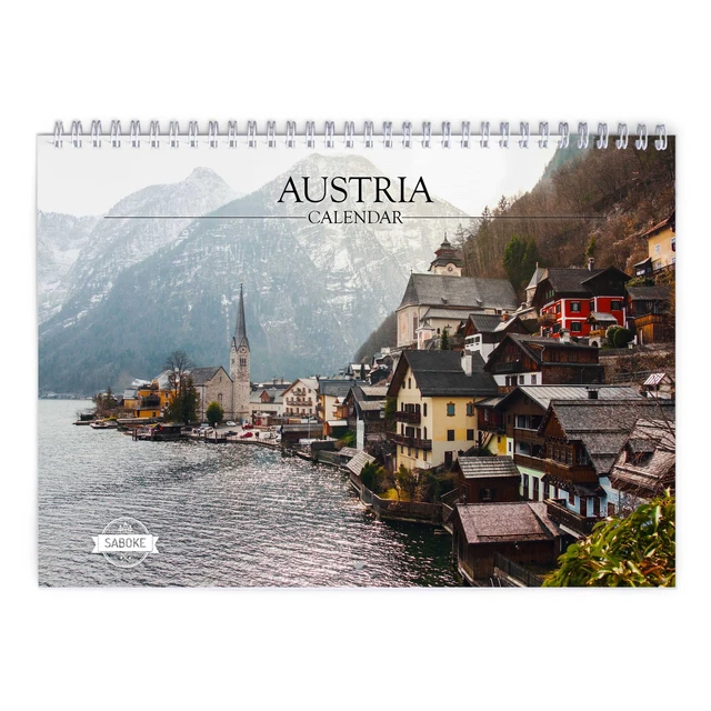 AUSTRIA 2024 WALL Calendar 24.99 PicClick