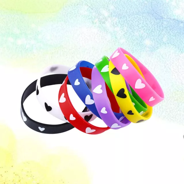 20 Pcs Child Gel Sports Bracelet Trendy Bracelets for Women