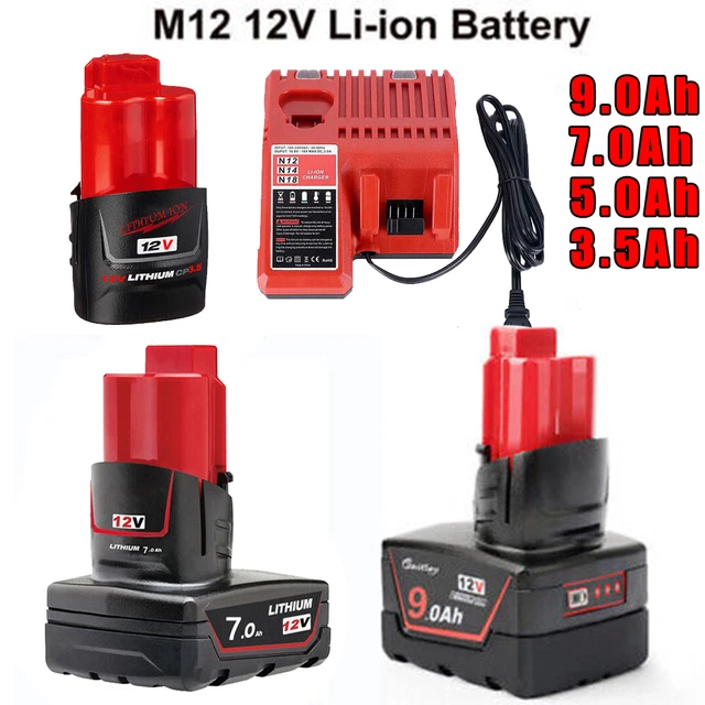 M12 9.0 battery deals