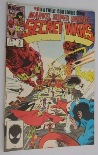 Marvel Super Heroes Secret Wars Vol 1 No.9 Assault On Galactus (1985) NM
