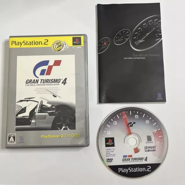 SONY PS2 PLAYSTATION 2 JAPAN NTSC GRAN TURISMO 4 LIMITED EDITION