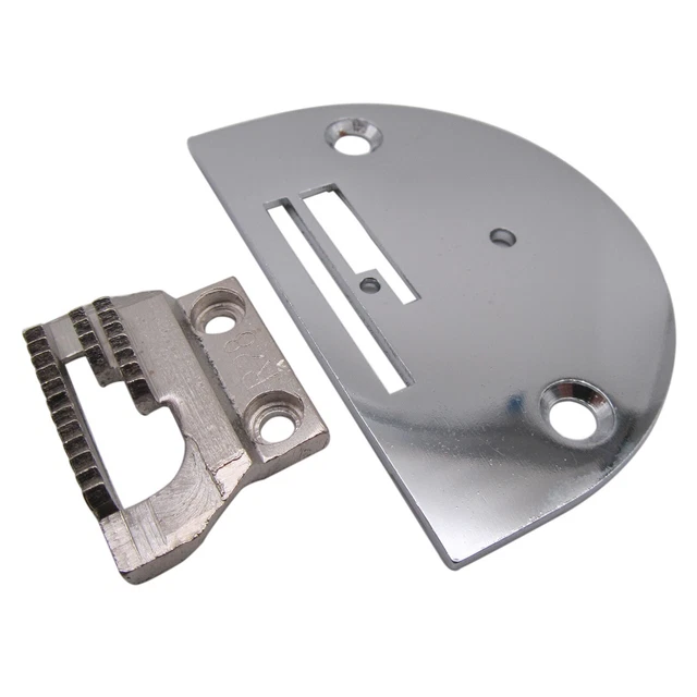 Plaque à Aiguille 52032LGW + Griffe D'Alimentation 52031 - Kit Compatible Machines Singer 31, 95, 96, 241, Etc.