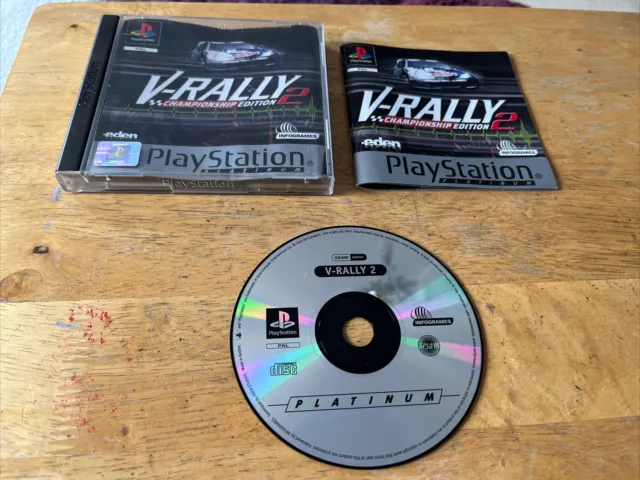 V-Rally 2 Sony PS1 PAL Complete