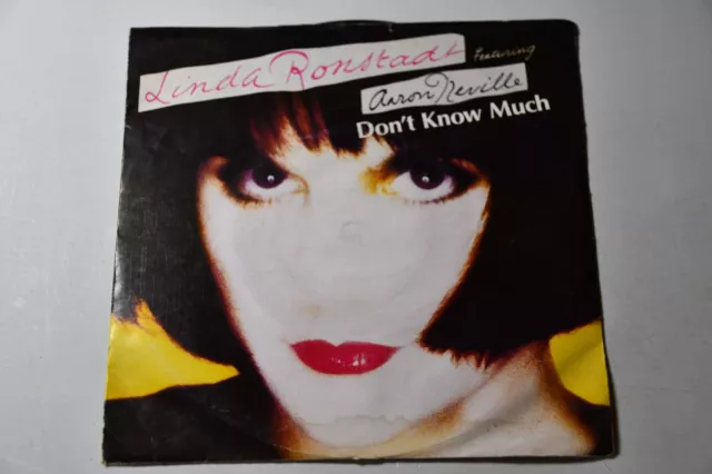 Linda Ronstadt & Aaron Neville - Don't Know Much 7 Zoll Vinyl