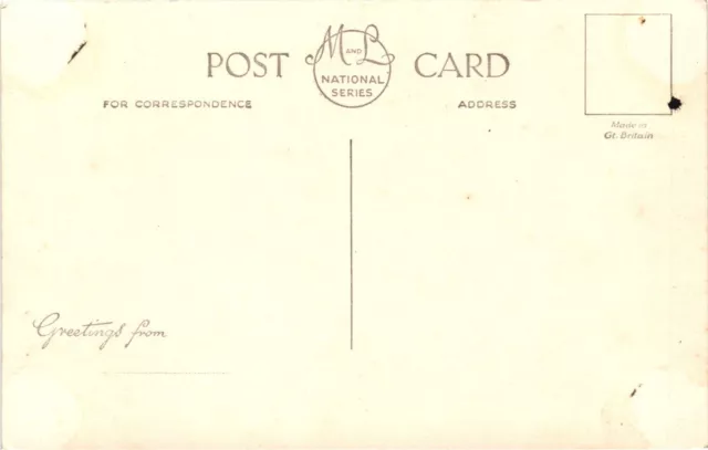 RPPC Marine And Stotfield Hotels Lossiemouth Vintage Postcard Unposted c1930 2