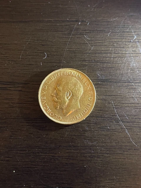1920 Georgivs VD.G.Britt:Omn:RexF.D.Ind:Imp: Gold Coin