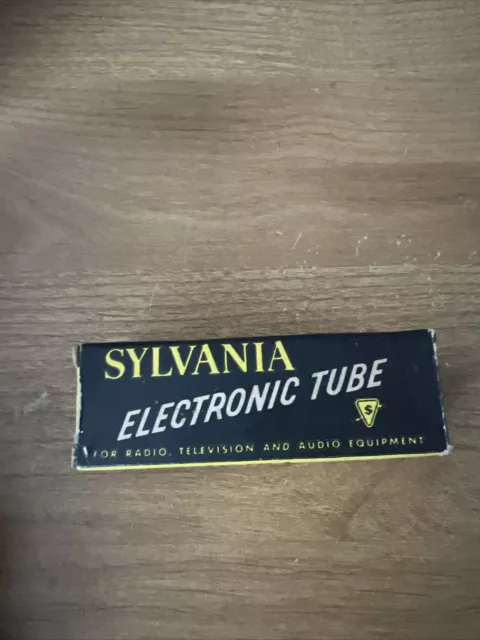 3BN6 Sylvania Vintage Vacuum Tubes New Old Stock