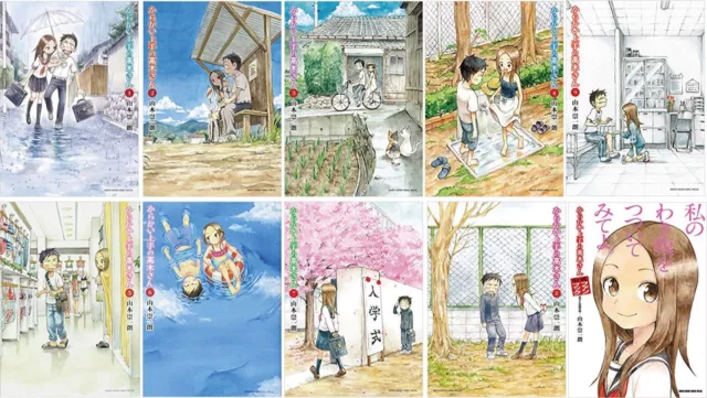 Karakai Jouzu no Takagi-san Japanese language Vol.1-19 latest set