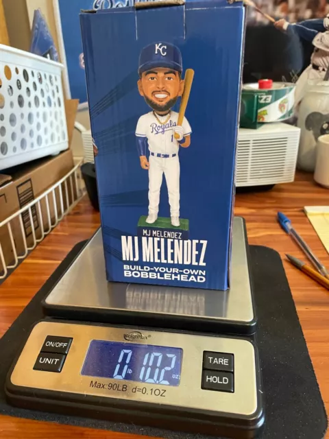 MJ MELENDEZ Build Your Own Bobblehead Kansas City Royals NIB SGA 2023