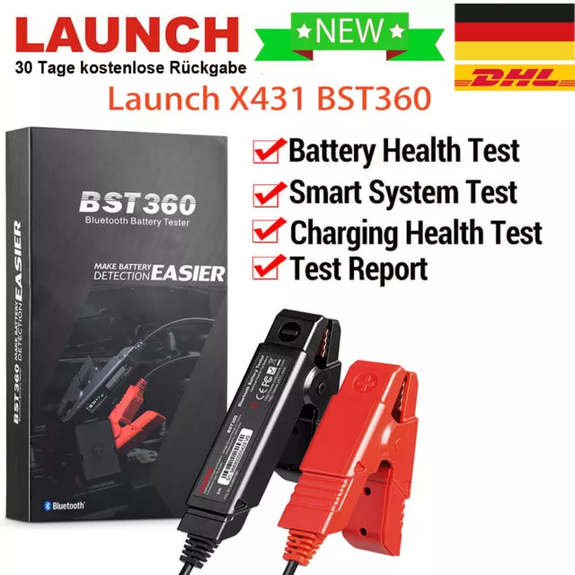 Launch BST360 Batterietester 6/12V Batterieprüfer für X431 Scanners Bluetooth DE