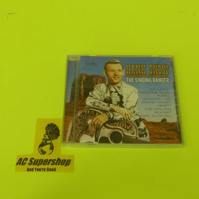 独4discs CD Hank Snow Singing Ranger Vol.2 BCD15476DH BEAR FAMILY /00880 Hank Snow Box set: Singing Ranger Vol.2 (4-CD Deluxe Box Set
