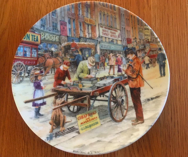 DAVENPORT POTTERY CRIES of London Plate Collection £12.99 PicClick UK