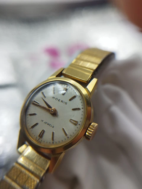 Montre De Poche Mécanique Ancienne – Moeris Replica, En Bon état De Marche