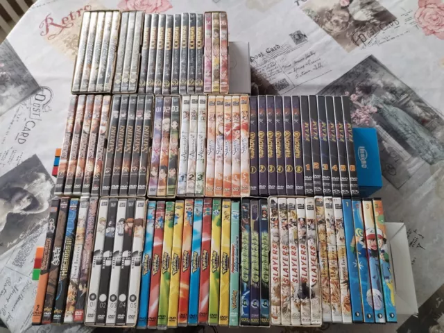 Gros lot de DVD films d'animation et animé