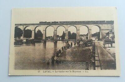 CPA 53 LAVAL - Le viaduc sur la Mayenne