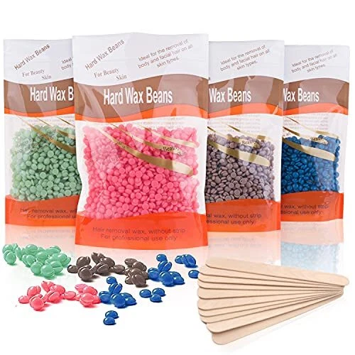 Perle de Cire Epilation, Professionnelle Chaude Cire Epilation Perle, Wax Beads