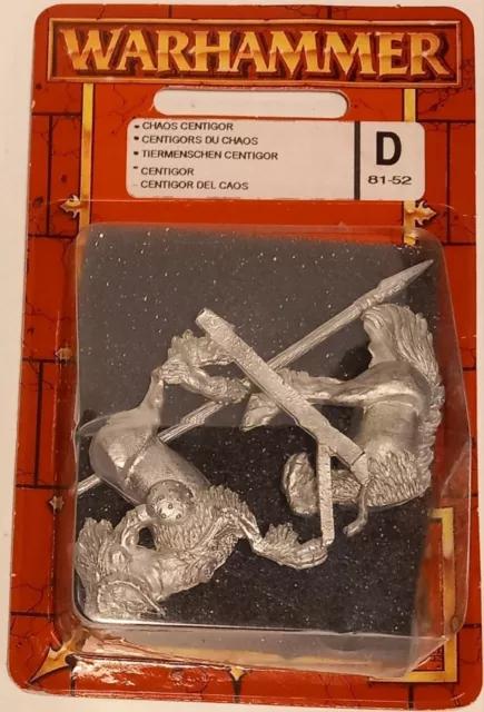 Blister! Chaos Centigor - Beastmen - Warhammer Fantasy GW / OVP / OOP / RAR