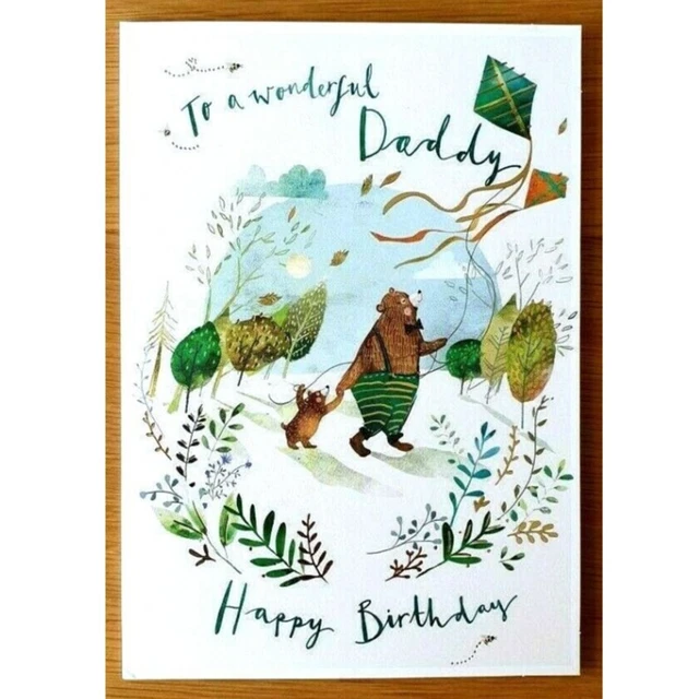 Biglietto Di Compleanno Divertente Per Papà – 'To The Best Dad' (Inglese) 15 Cm