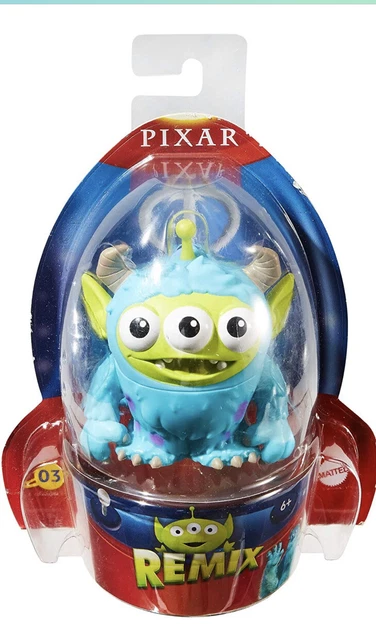 DISNEY PIXAR REMIX TOY STORY MOVIE ALIEN Sulley 3" FIGURE #03 Monsters ...