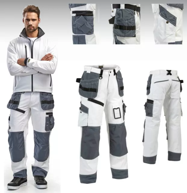 Blaklader Extrême 1510 Pantalon X1500 de Travail Peintre Maçon Blanc 106