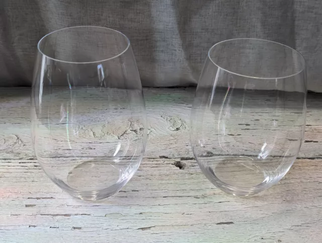 Riedel - Stemless Wine Glasses - Cabernet/Merlot - Set of 2 - Syrah+Cabernet