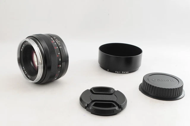 [Beste Mint] Carl Zeiss Planaren T 50mm F/1.4 Ze ( für Canon Ef Halterung) A638