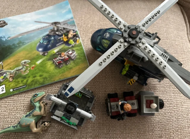 LEGO JURASSIC WORLD 75928 Blue s Helicopter Pursuit 50.00