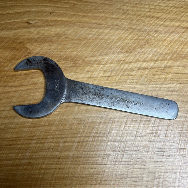 Armstrong 1272 2 1/4 Armaloy Open End Wrench Spanner Thin Flat USA