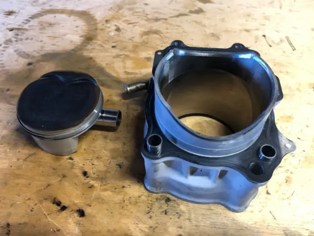 2000 Kawasaki Klx400 Suzuki Ltz400 Drz400 Engine Cylinder Jug Barrel Piston