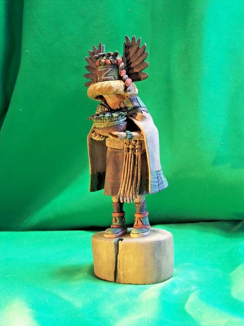 Muñeca Hopi Kachina - El Cuervo Madre Kachina por Elgean Joshevama - ¡Excelente!