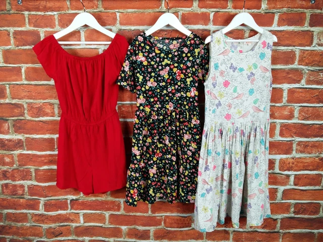 Girl Bundle Age 11-12 Year Bluezoo George Etc Dress Bardot Playsuit Summer 152Cm