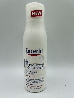 Loción corporal hidratante para ducha Eucerin para piel seca 13,5 oz descontinuada