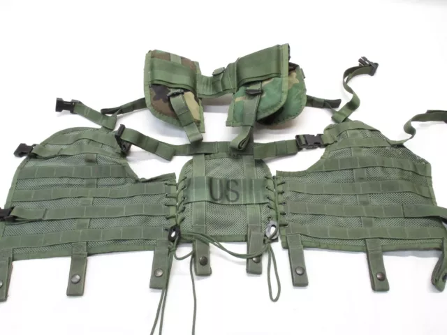 Army Usmc Usgi Woodland Bdu Combat Medic Molle Vest Corpsman Kit Molle Lbe Lce