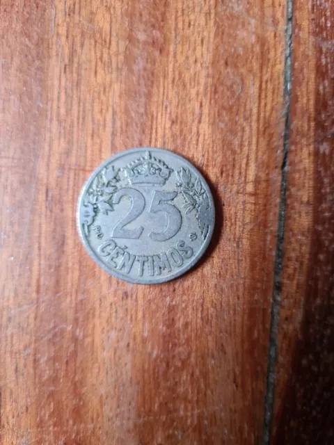 25 céntimos España 1925 MBC