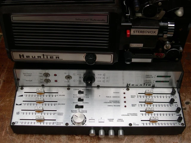 Projecteur Super 8 Sonore Heurtier Stereovox 3