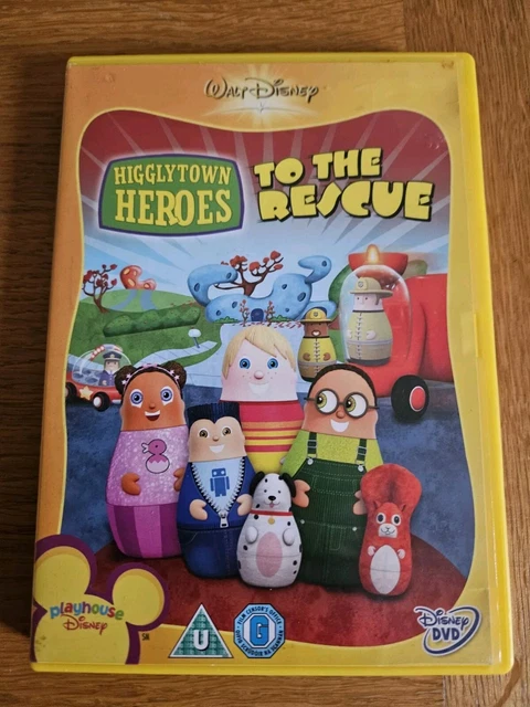 DISNEYS HIGGLYTOWN HEROES To The Rescue Dvd Kids Disney £6.99 - PicClick UK