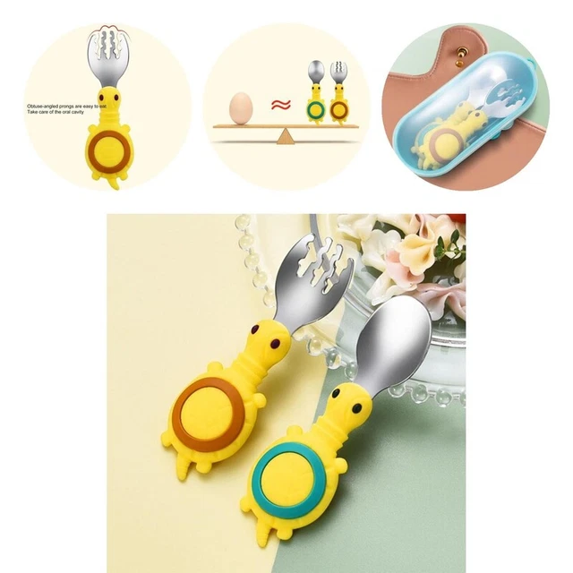 1 Set Baby Tableware Eye-catching Rounded Edge High-Temperature Resistant
