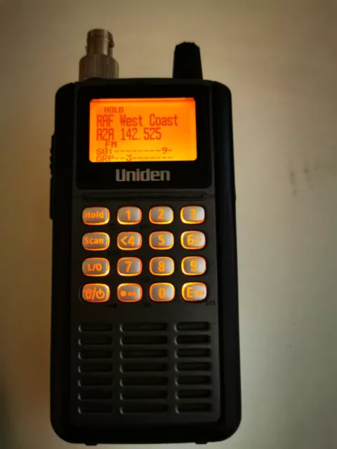 UNIDEN 3500XLT Radio Scanner Airband Military Air Marine VHF/UHF HAM AB-1230H