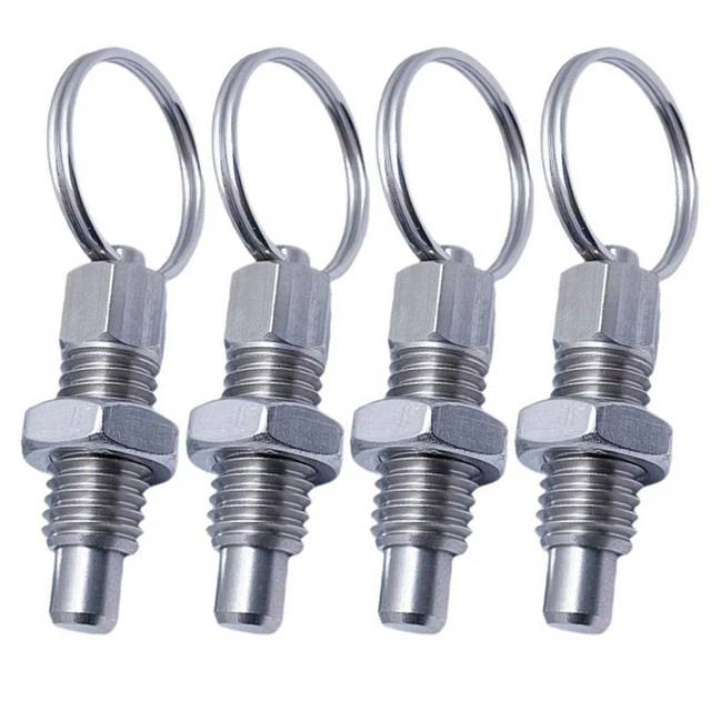 STAINLESS STEEL 8MM and 6mm Circular Ring Pull Pins for Fitness ...