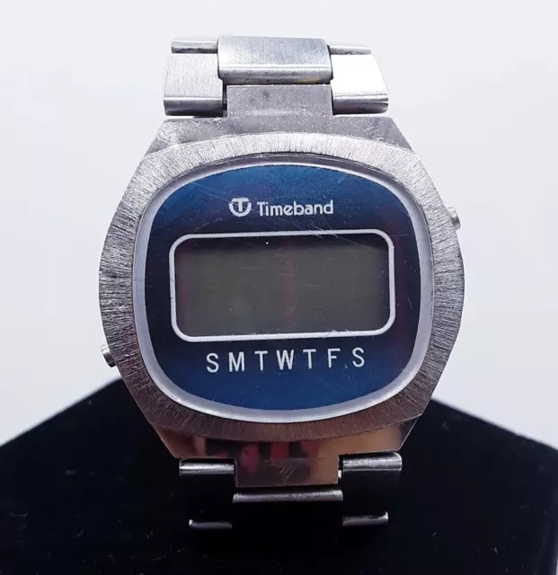 VINTAGE TIMEBAND FAIRCHILD Digital LCD Mens Watch 23.79 PicClick