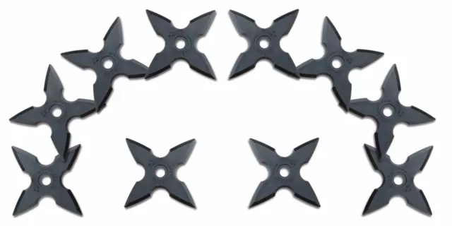 Ninja Rubber Throwing Star Set - Shiho Shuriken 10 pieces set Halloween Party