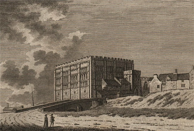 NORWICH CASTLE, Norfolk. GROSE 1776 old antique vintage print picture