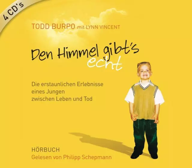 Den Himmel gibt's echt. 4 CDs | Todd Burpo, Lynn Vincent | 2021 | deutsch