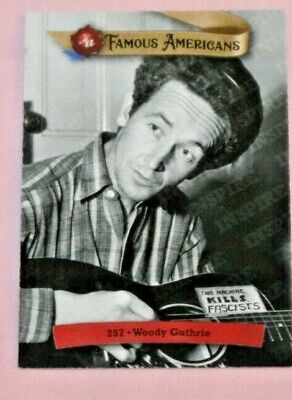 Woody Guthrie 2021 Ha Famous Americans Ssp /250 Inspire #257